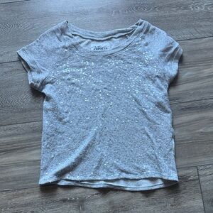 EXPRESS Sparkling Gray Tee